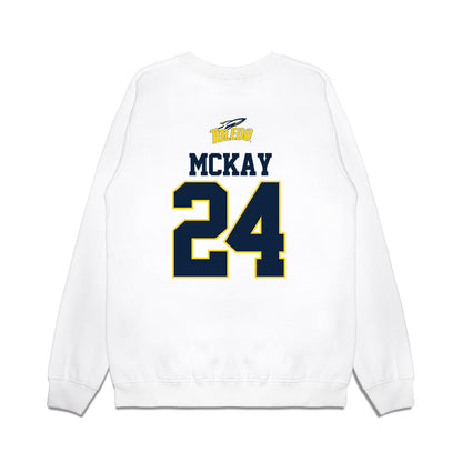 Toledo - NCAA Softball : Maddie McKay - USA Premium Crewneck Sweatshirt-1