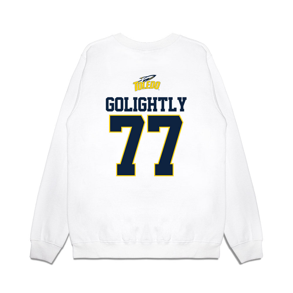 Toledo - NCAA Softball : Ava Golightly - USA Premium Crewneck Sweatshirt-1