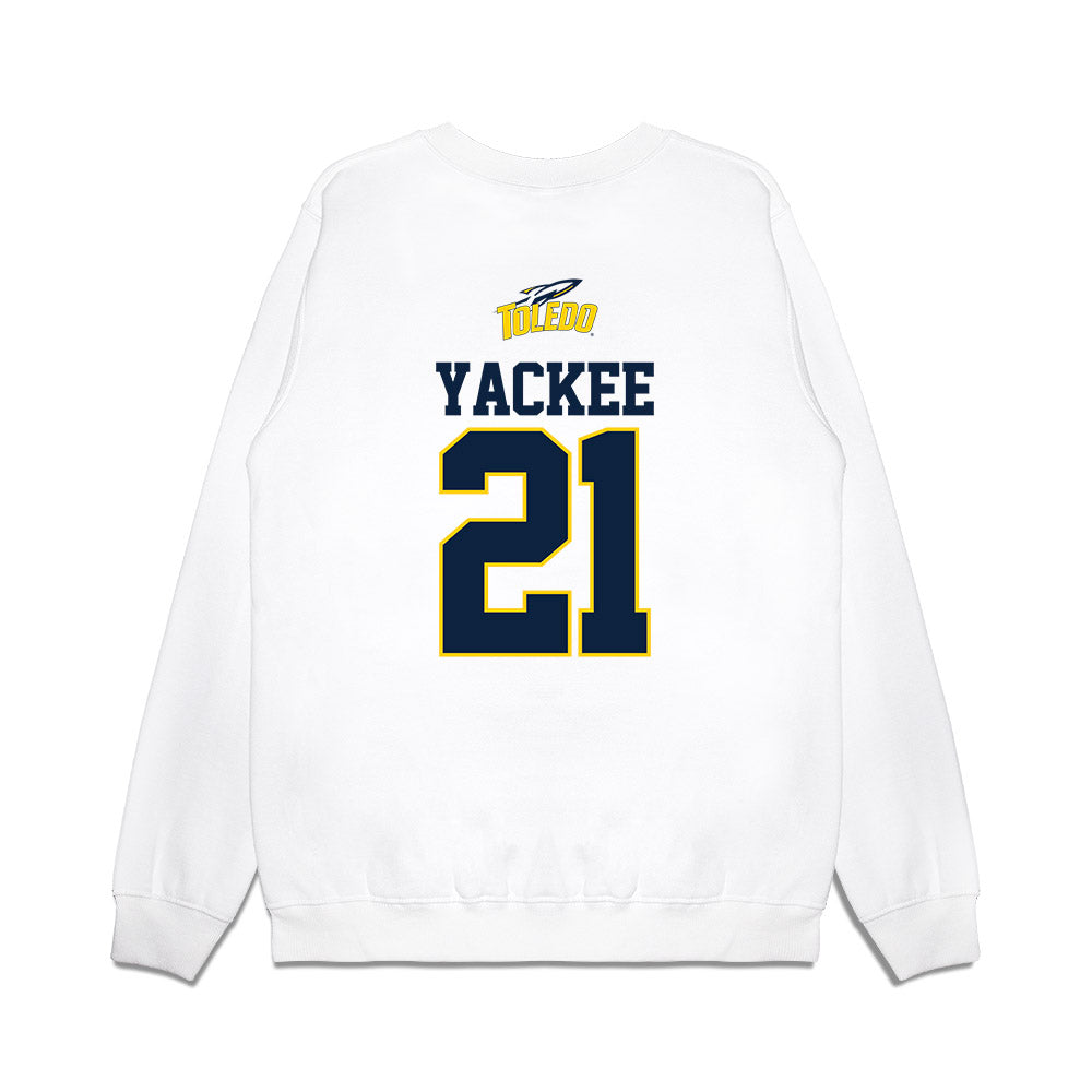 Toledo - NCAA Softball : Mady Yackee - USA Premium Crewneck Sweatshirt-1