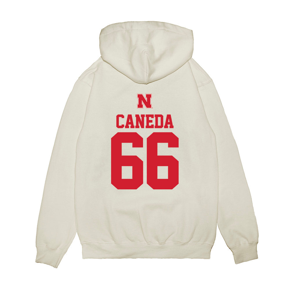 Nebraska - NCAA Softball : Katelyn Caneda - USA Premium Hooded Sweatshirt-1