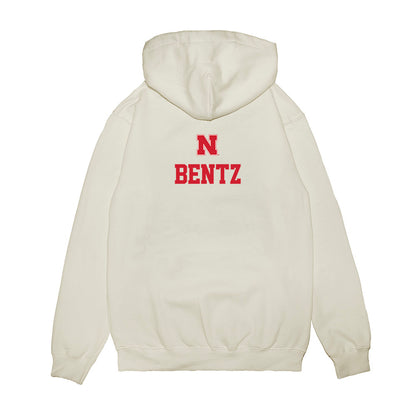 Nebraska - NCAA Softball : Cali Bentz - USA Premium Hooded Sweatshirt-1