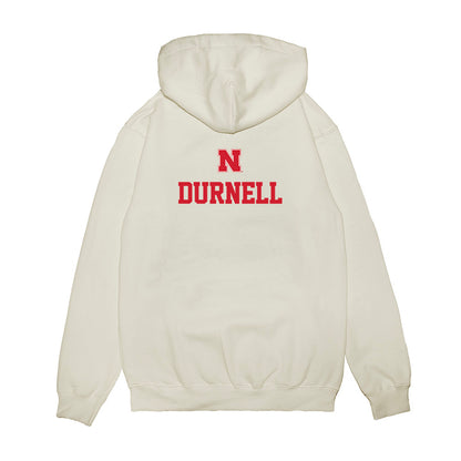 Nebraska - NCAA Softball : Alli Durnell - USA Premium Hooded Sweatshirt-1