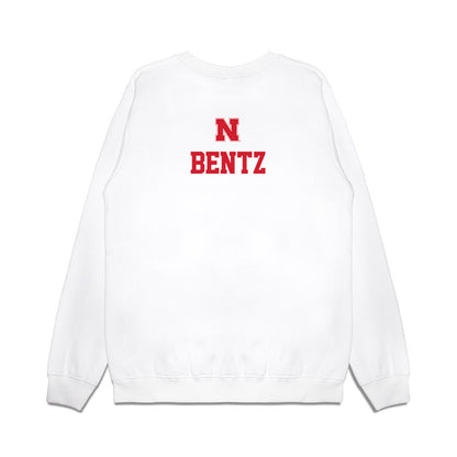 Nebraska - NCAA Softball : Cali Bentz - USA Premium Crewneck Sweatshirt-1