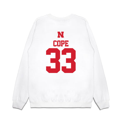 Nebraska - NCAA Softball : Emmerson Cope - USA Premium Crewneck Sweatshirt-1