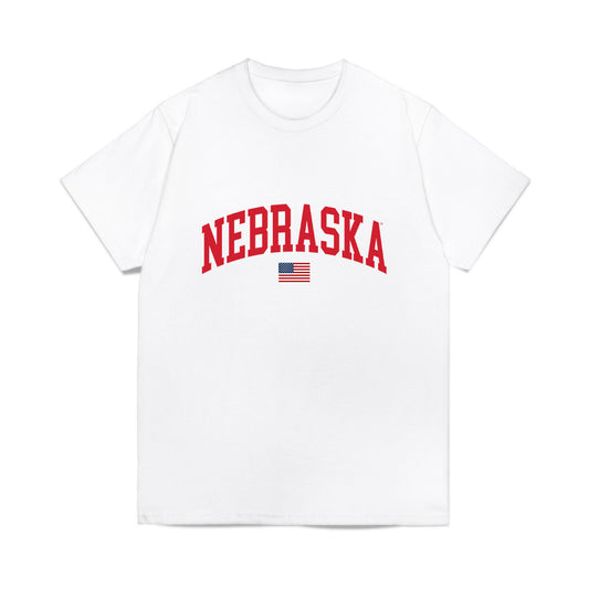 Nebraska - NCAA Softball : Lorin Boutte - USA Comfort Colors T-Shirt-0