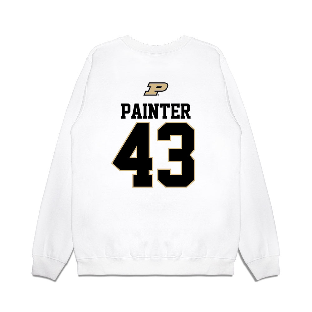 Purdue - NCAA Softball : Haley Painter - USA Premium Crewneck Sweatshirt-1