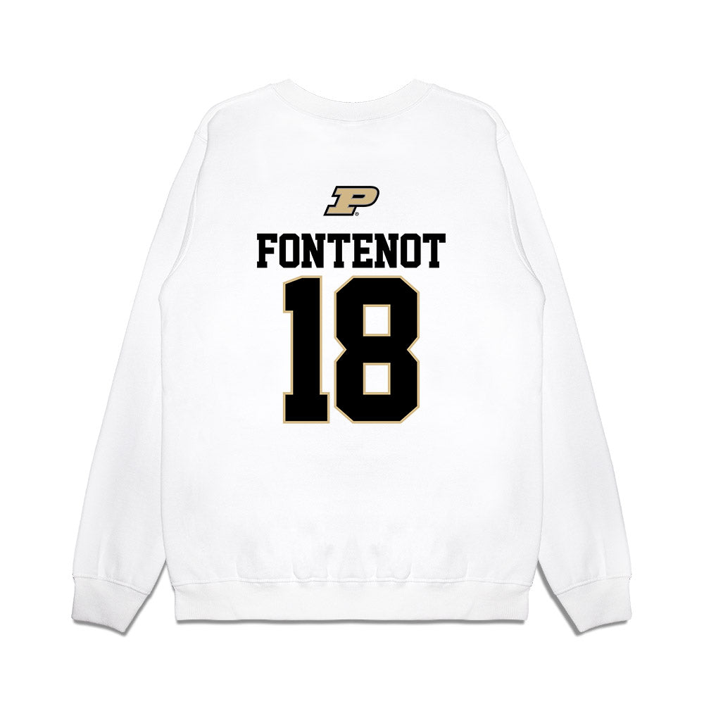 Purdue - NCAA Softball : Brianna Fontenot - USA Premium Crewneck Sweatshirt-1