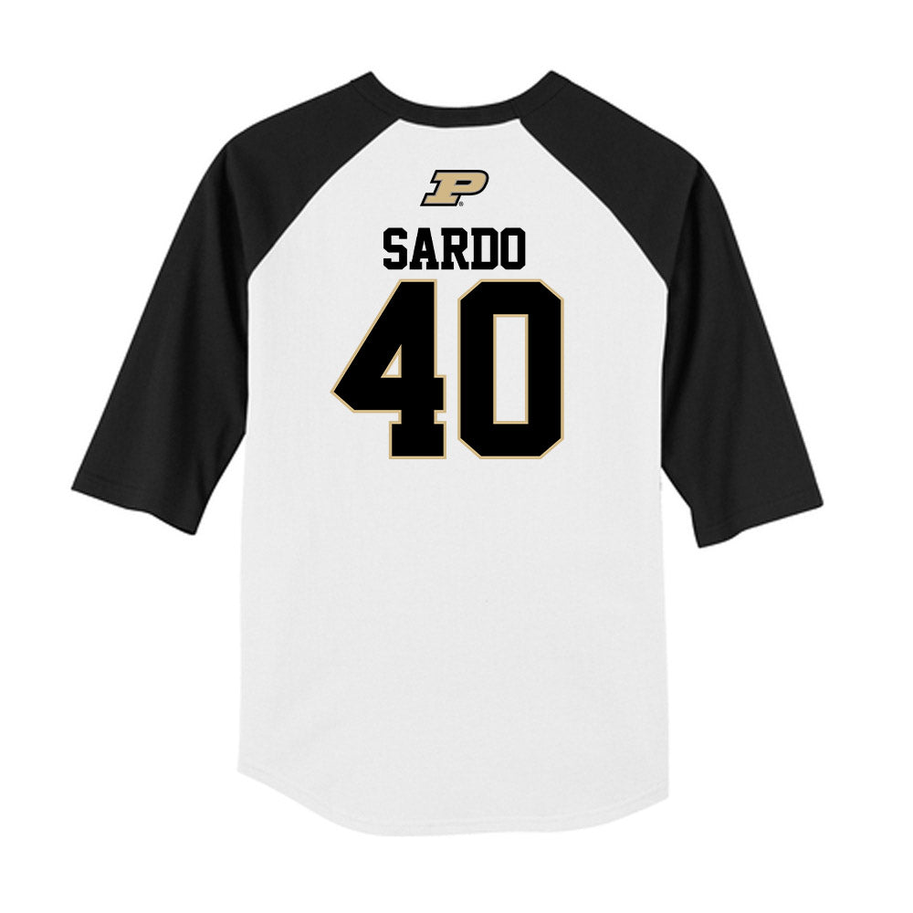 Purdue - NCAA Softball : Roxanne Sardo - USA Raglan Shirt-1