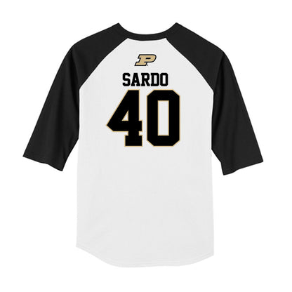 Purdue - NCAA Softball : Roxanne Sardo - USA Raglan Shirt-1