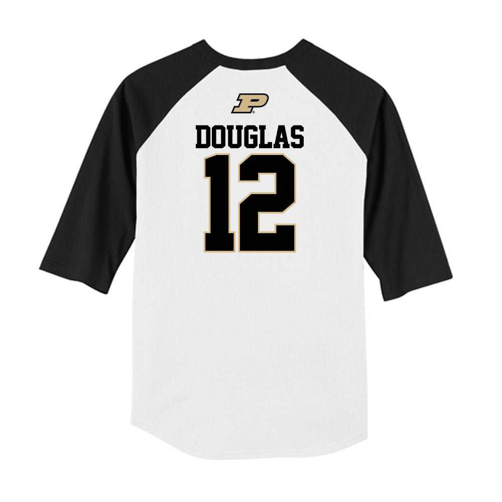 Purdue - NCAA Softball : Bella Douglas - USA Raglan Shirt-1