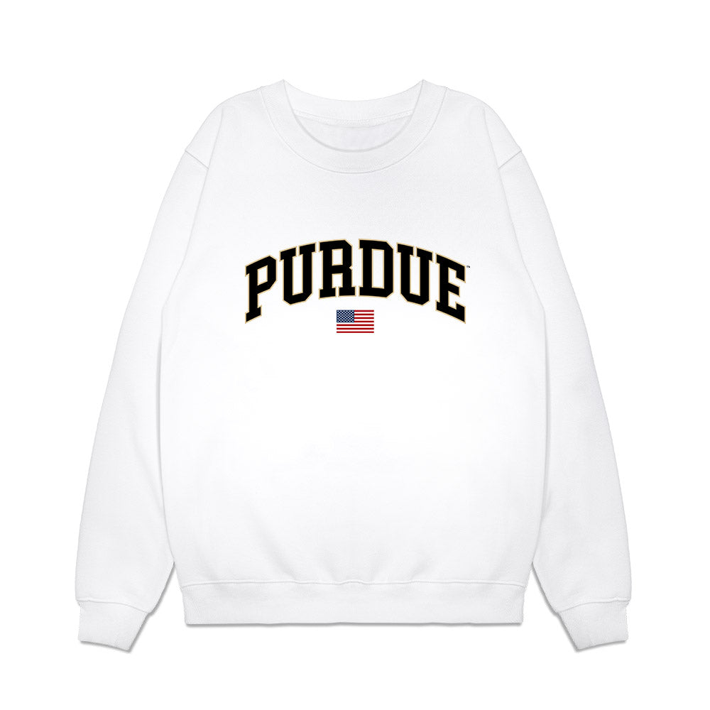 Purdue - NCAA Softball : Kate Sarago - USA Premium Crewneck Sweatshirt-0