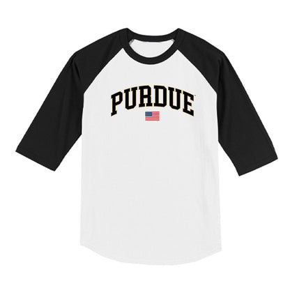 Purdue - NCAA Softball : Roxanne Sardo - USA Raglan Shirt-0