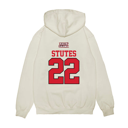 Louisiana - NCAA Softball : Kennedy Stutes - USA Raglan Premium Hooded Sweatshirt-1