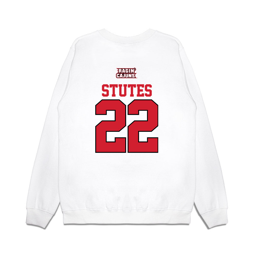 Louisiana - NCAA Softball : Kennedy Stutes - USA Raglan Premium Crewneck Sweatshirt-1
