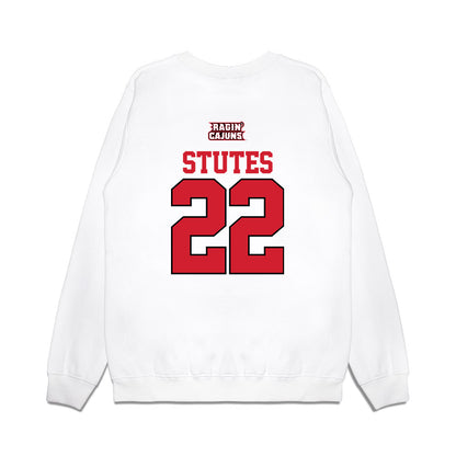 Louisiana - NCAA Softball : Kennedy Stutes - USA Raglan Premium Crewneck Sweatshirt-1
