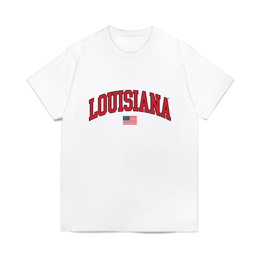 Louisiana - NCAA Softball : Kennedy Stutes - USA Raglan Comfort Colors T-Shirt-0