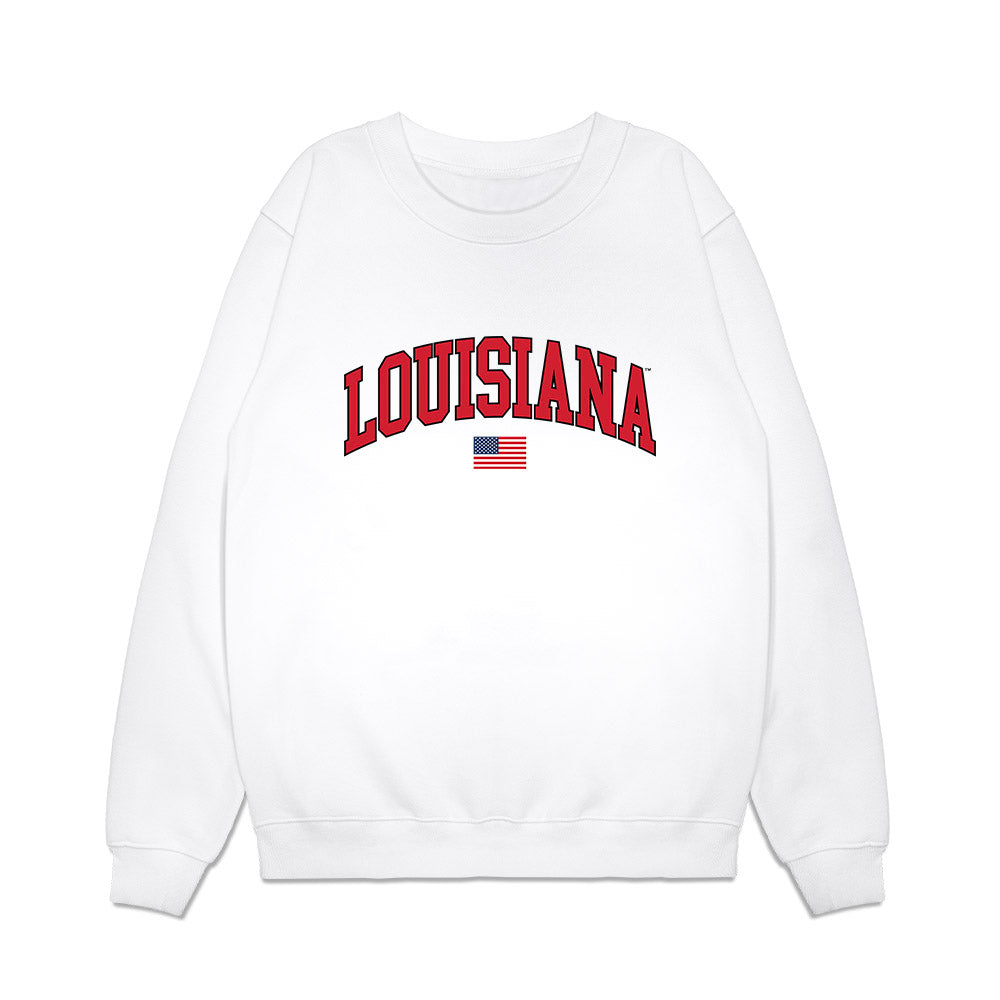 Louisiana - NCAA Softball : Emily Smith - USA Raglan Premium Crewneck Sweatshirt-0