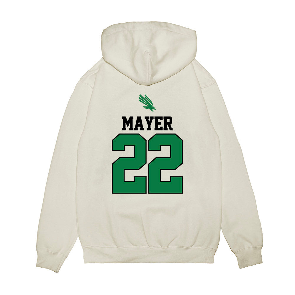 North Texas - NCAA Softball : Sienna Mayer - USA Premium Hooded Sweatshirt-1