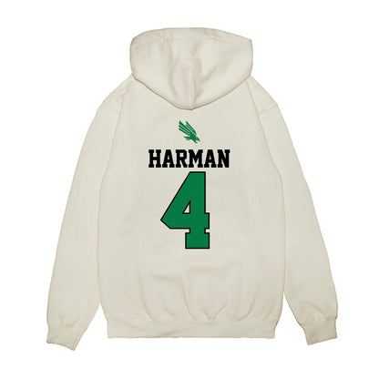 North Texas - NCAA Softball : Bradi Harman - USA Premium Hooded Sweatshirt-1