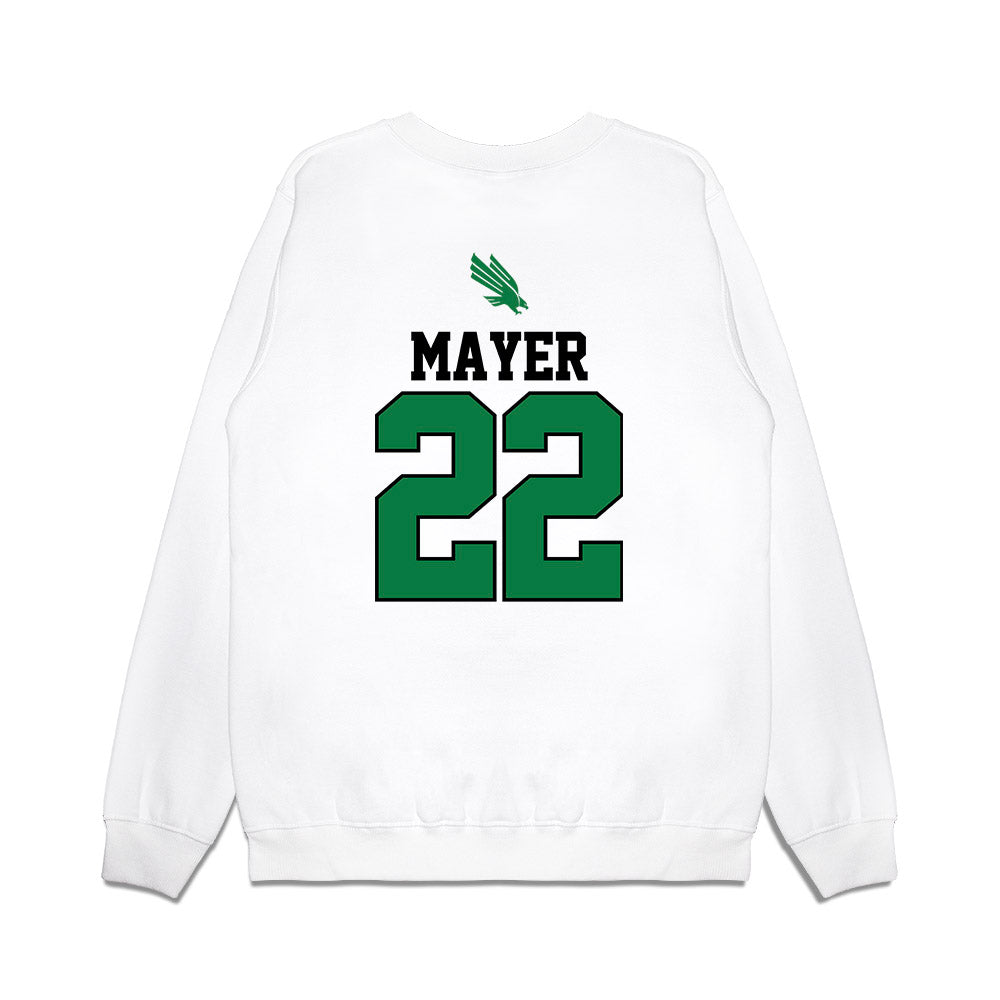 North Texas - NCAA Softball : Sienna Mayer - USA Premium Crewneck Sweatshirt-1