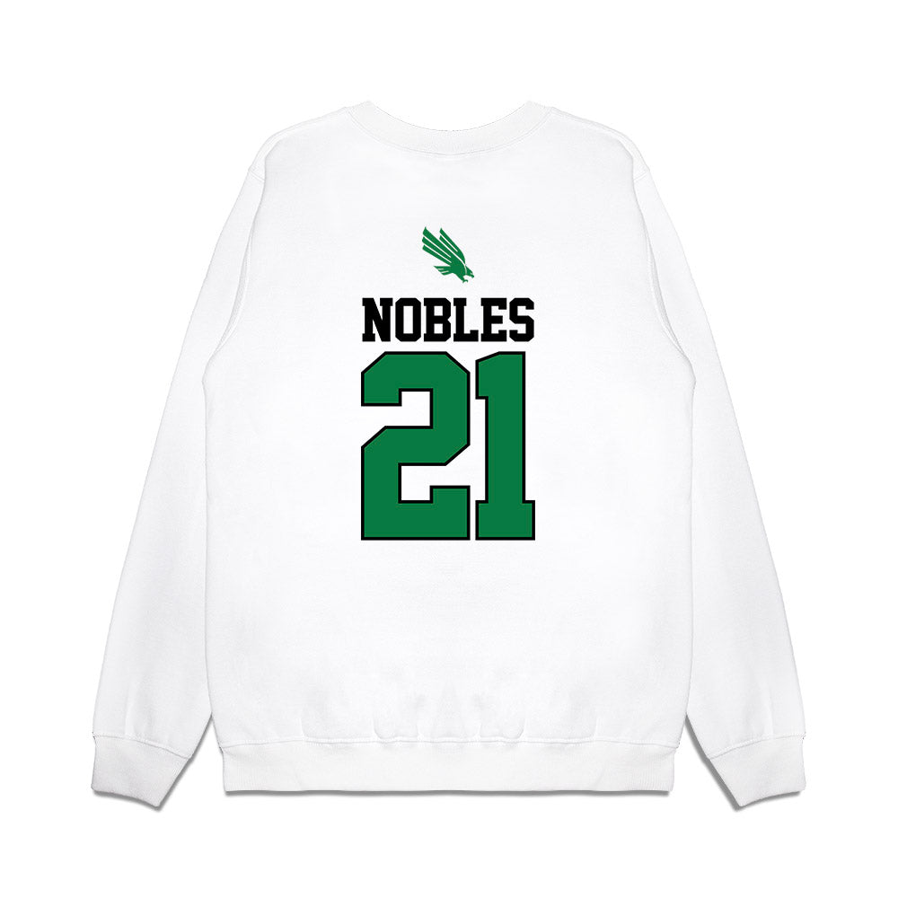 North Texas - NCAA Softball : Laila Nobles - USA Premium Crewneck Sweatshirt-1