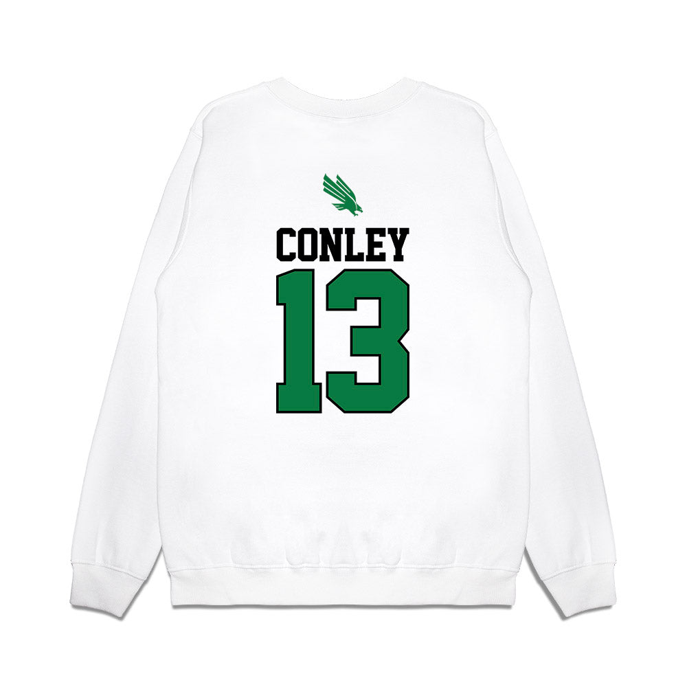North Texas - NCAA Softball : Madison Conley - USA Premium Crewneck Sweatshirt-1