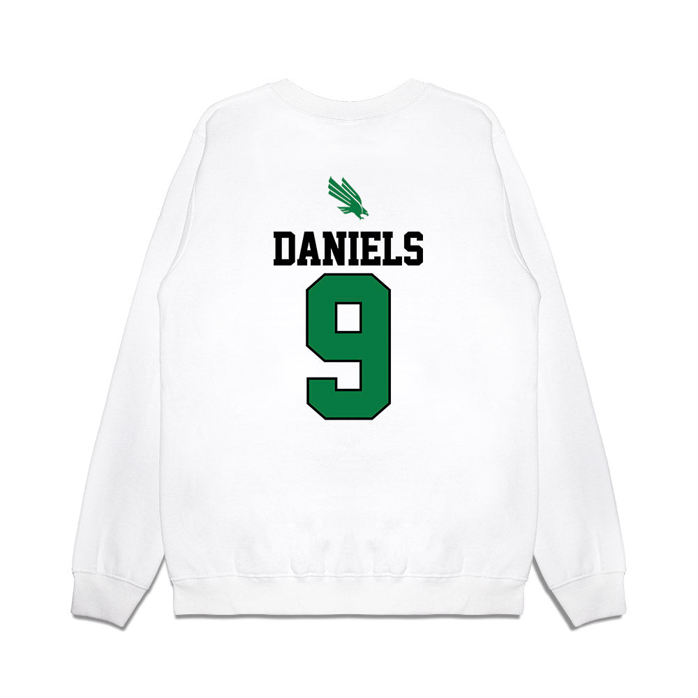 North Texas - NCAA Softball : Eva Daniels - USA Premium Crewneck Sweatshirt-1