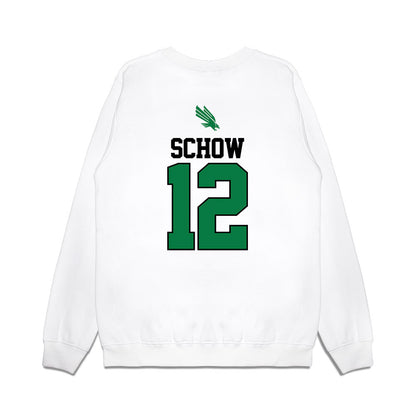 North Texas - NCAA Softball : Sofia Schow - USA Premium Crewneck Sweatshirt-1