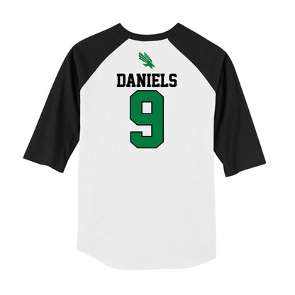 North Texas - NCAA Softball : Eva Daniels - USA Raglan Shirt-1