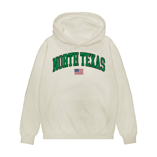 North Texas - NCAA Softball : Sienna Mayer - USA Premium Hooded Sweatshirt-0