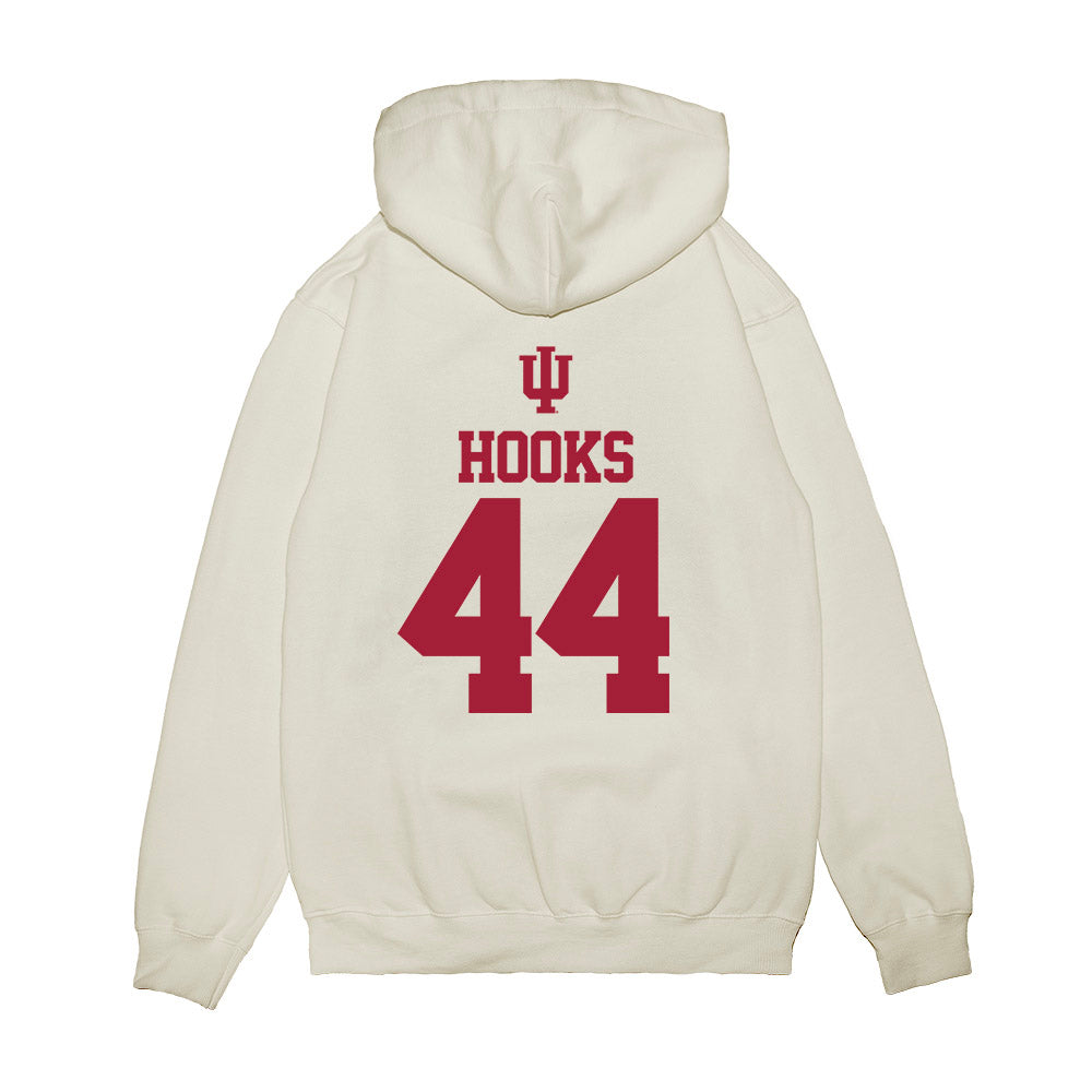 Indiana - NCAA Softball : Aubree Hooks - USA Premium Hooded Sweatshirt-1