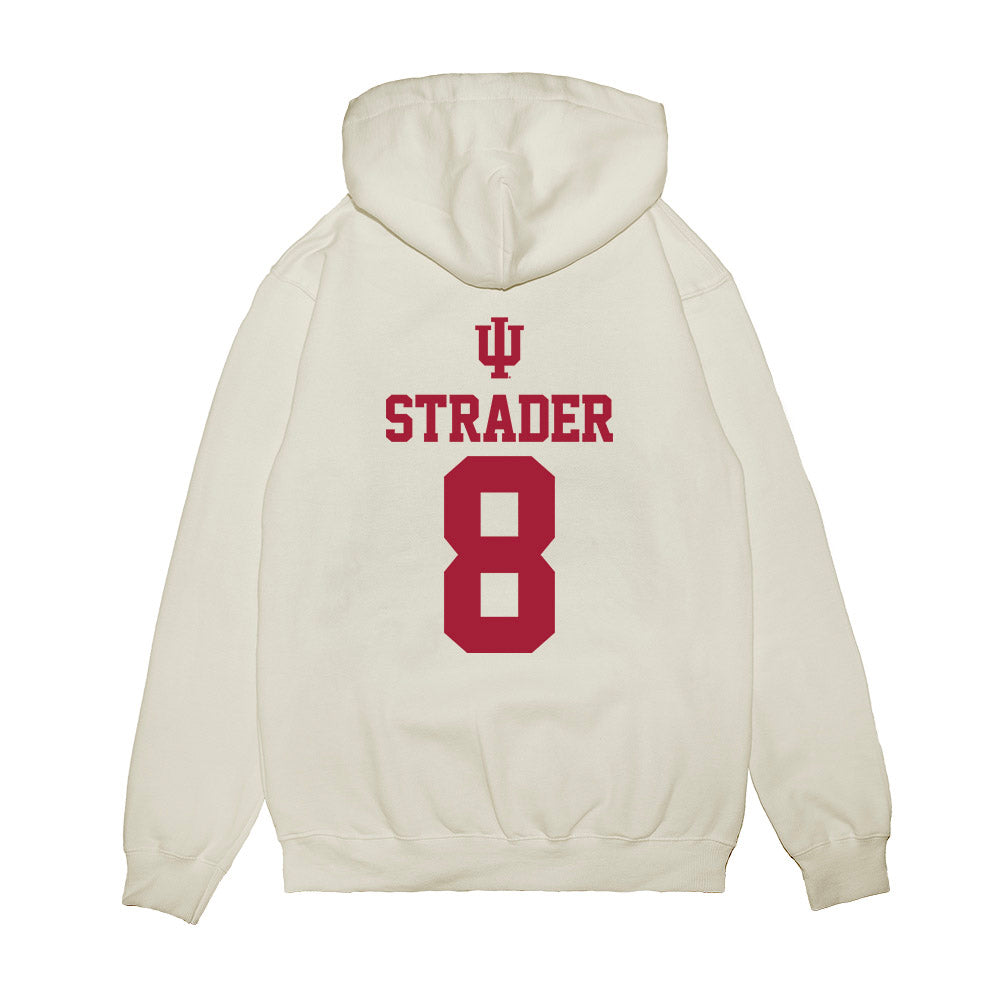 Indiana - NCAA Softball : Madalyn Strader - USA Premium Hooded Sweatshirt-1