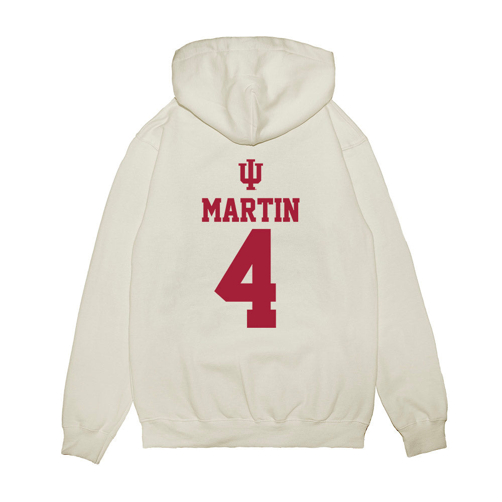 Indiana - NCAA Softball : Addie Martin - USA Premium Hooded Sweatshirt-1