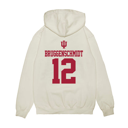 Indiana - NCAA Softball : Emma Bruggenschmidt - USA Premium Hooded Sweatshirt-1