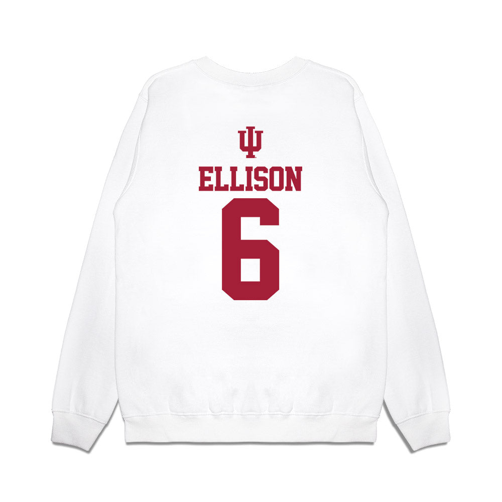 Indiana - NCAA Softball : Jada ELLISON - USA Premium Crewneck Sweatshirt-1