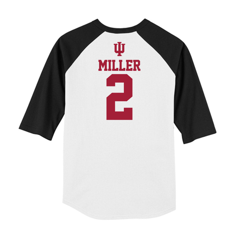 Indiana - NCAA Softball : Sarah Miller - USA Raglan Shirt-1