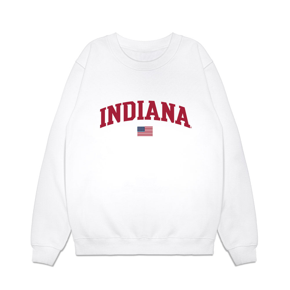 Indiana - NCAA Softball : Brynn Meyer - USA Premium Crewneck Sweatshirt-0