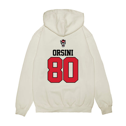 NC State - NCAA Softball : Charli Orsini - Premium Hooded Sweatshirt-1