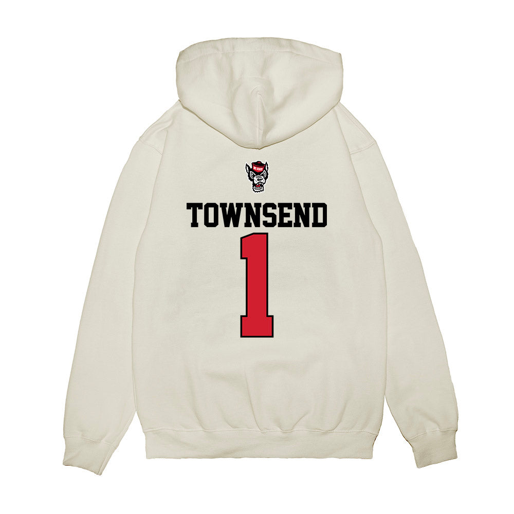 NC State - NCAA Softball : Maia Townsend - Premium Hooded Sweatshirt-1