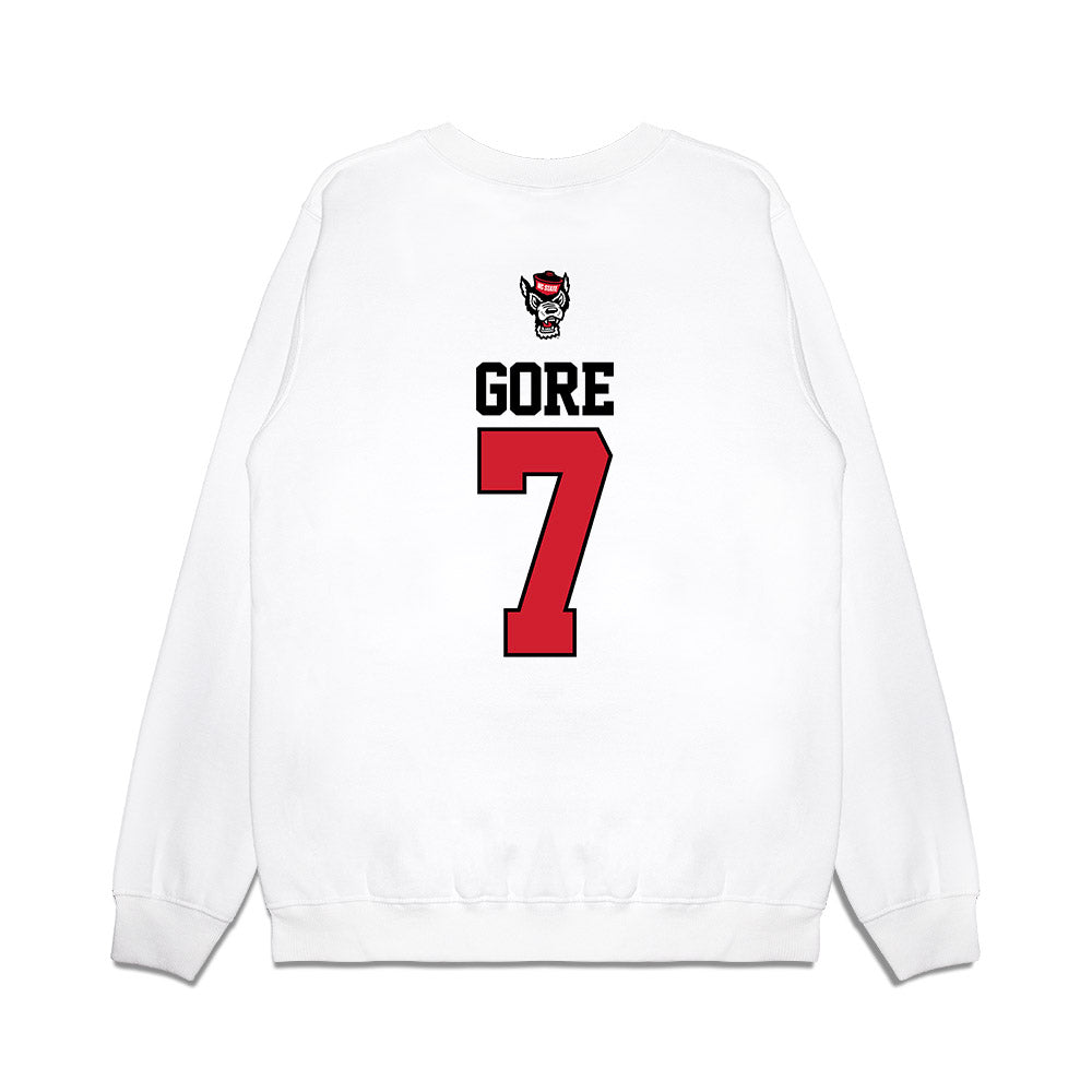 NC State - NCAA Softball : Wynne Gore - Premium Crewneck Sweatshirt-1