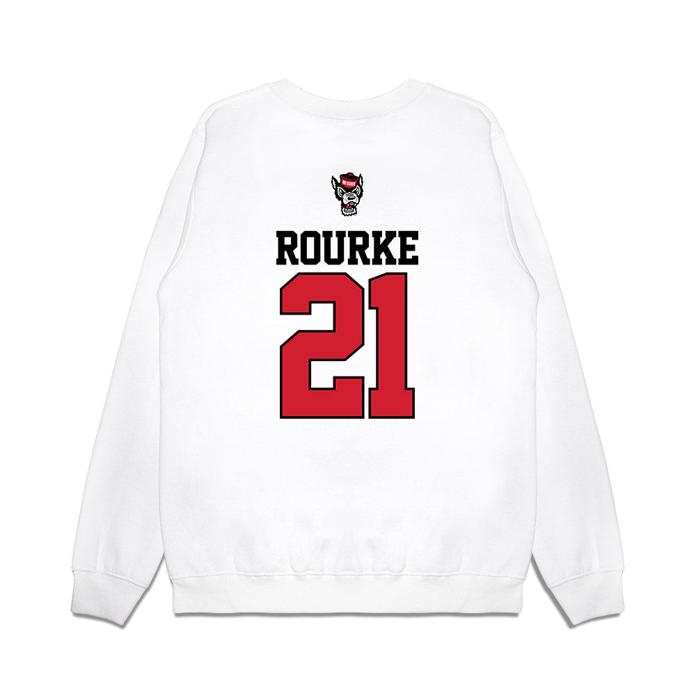 NC State - NCAA Softball : Reese Rourke - Premium Crewneck Sweatshirt-1