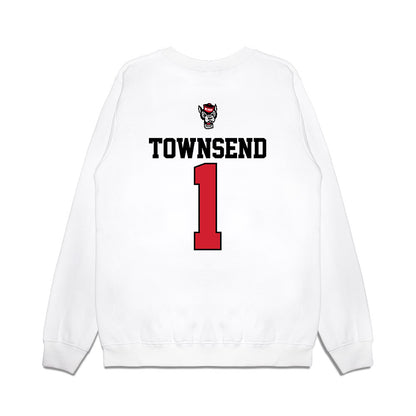 NC State - NCAA Softball : Maia Townsend - Premium Crewneck Sweatshirt-1
