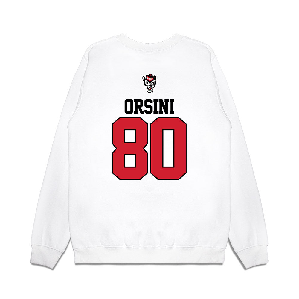 NC State - NCAA Softball : Charli Orsini - Premium Crewneck Sweatshirt-1
