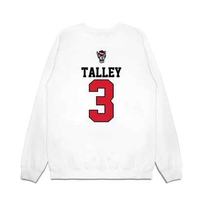 NC State - NCAA Softball : Morgen Talley - Premium Crewneck Sweatshirt-1
