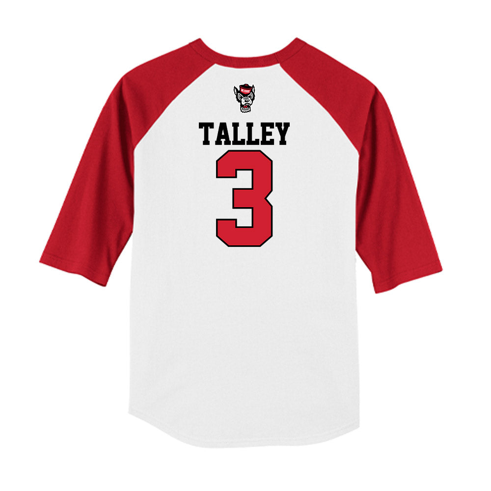 NC State - NCAA Softball : Morgen Talley - Raglan Shirt-1