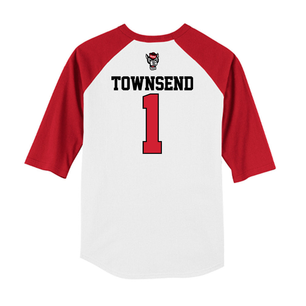 NC State - NCAA Softball : Maia Townsend - Raglan Shirt-1
