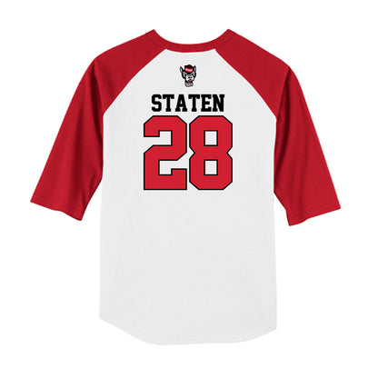 NC State - NCAA Softball : Thea Staten - Raglan Shirt-1