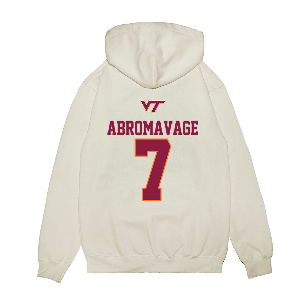 Virginia Tech - NCAA Softball : Nora Abromavage - USA Premium Hooded Sweatshirt-1