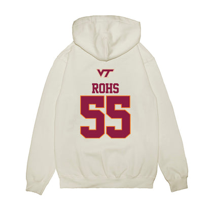 Virginia Tech - NCAA Softball : Annika Rohs - USA Premium Hooded Sweatshirt-1