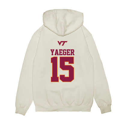 Virginia Tech - NCAA Softball : Zoe Yaeger - USA Premium Hooded Sweatshirt-1